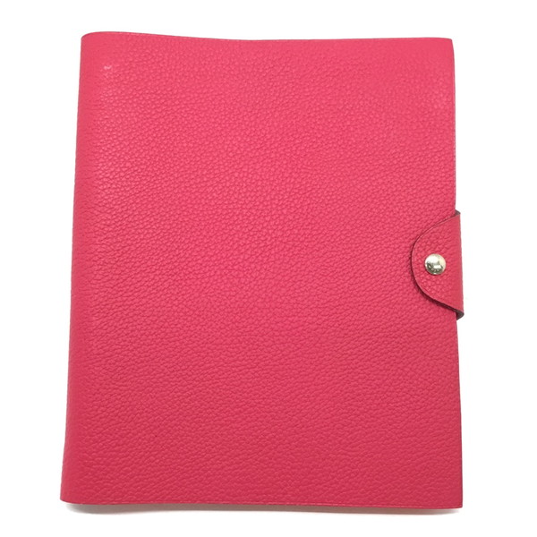 楽天市場】HERMES【エルメス】ユリスGM 手帳カバー レザー ピンク系