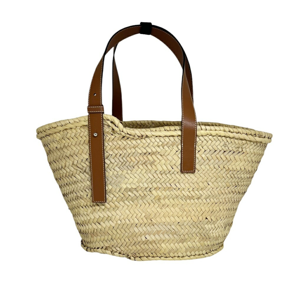 楽天市場】LOEWE 【ロエベ】 バスケットバッグ ミディアム タン ヤシの