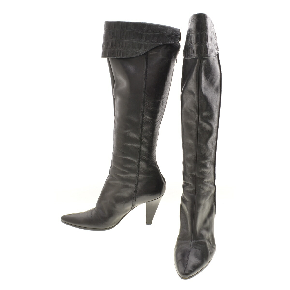 楽天市場】【中古】MaxMara / マックスマーライタリア製レザーロング