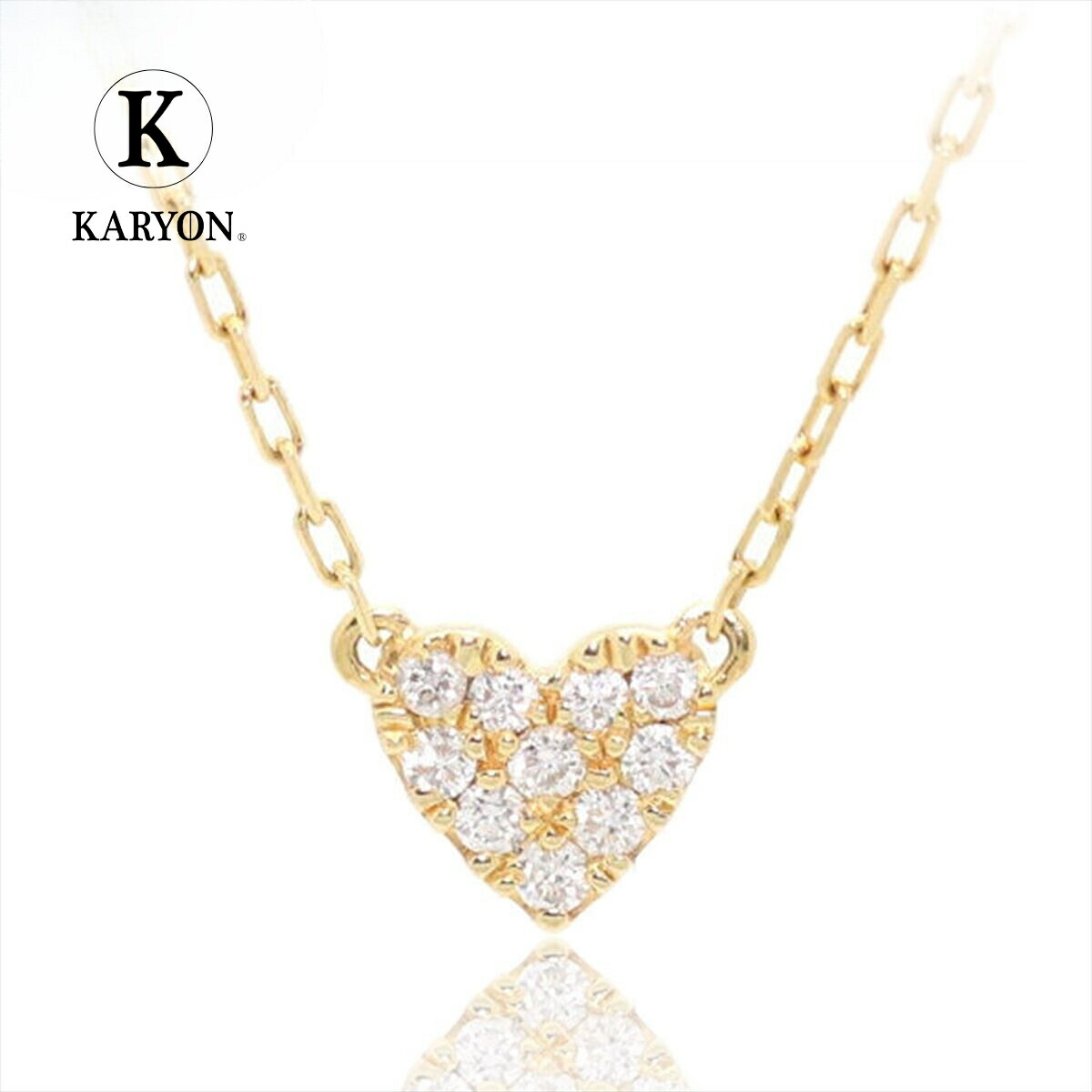 楽天市場】【ギフト品質】アーカー AHKAH ネックレス ハートパヴェ