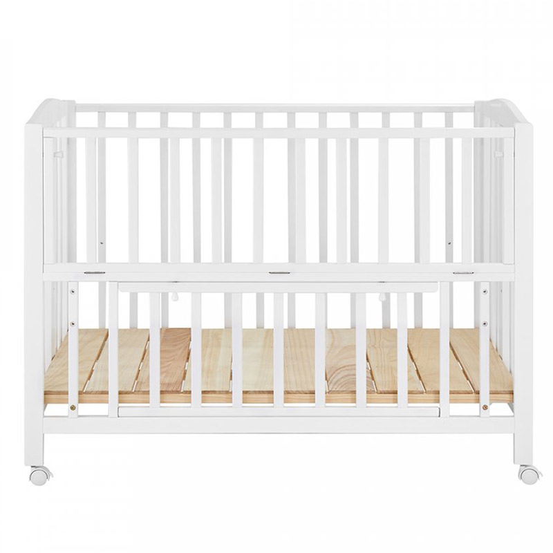 楽天市場】ベビーベッド 折りたたみ レギュラーサイズ 木製 床板すのこ