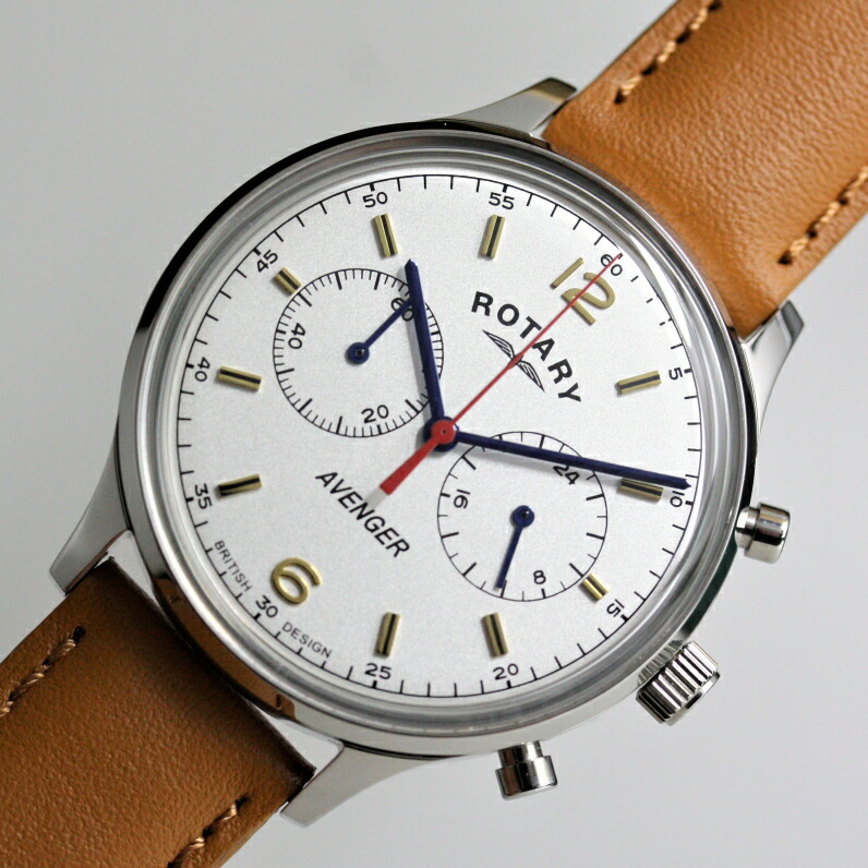 楽天市場】復刻ROTARY ロータリー Avenger アベンジャー クォーツ