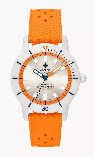 楽天市場】スイス製 ZODIAC ゾディアック Ceramic Compression Diver