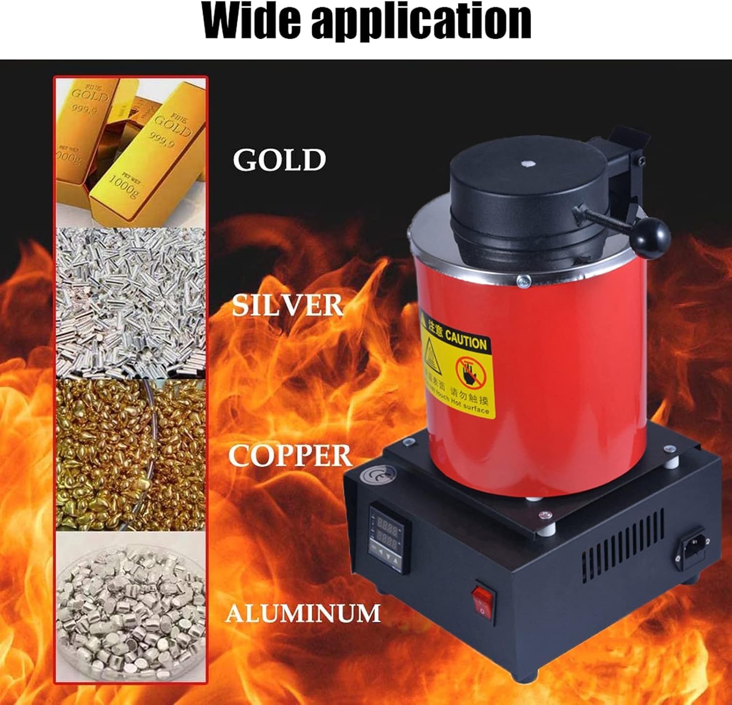 楽天市場】電気溶解炉 金溶解炉 電気溶解炉機械 金銀の鋳造を精製する