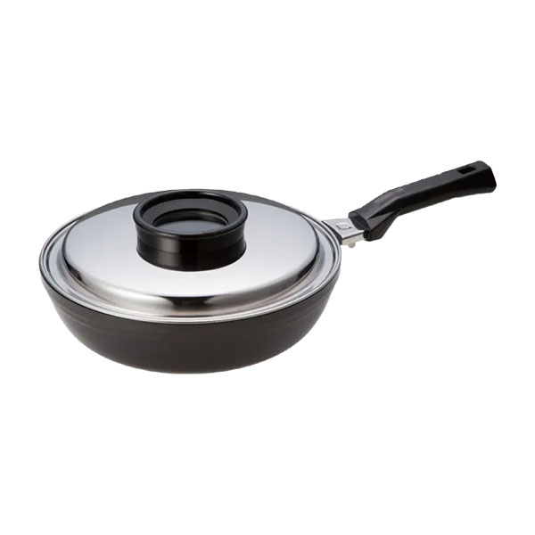 楽天市場】MFG 遠赤外線 チャイナパン 27cm 窓付ステンレス蓋付