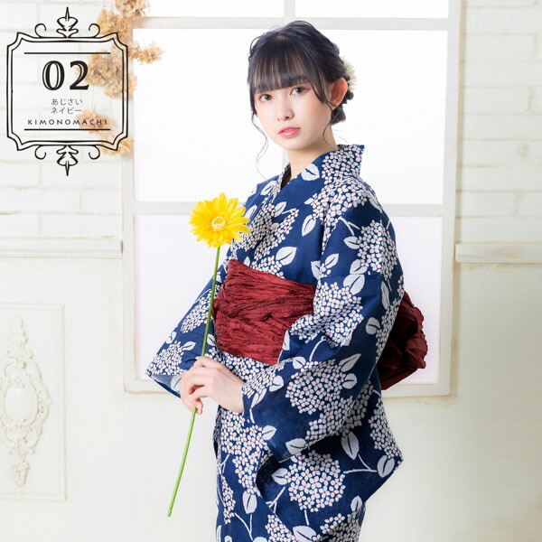 楽天市場】一人で簡単に着られる浴衣♪ セパレート 浴衣 レディース