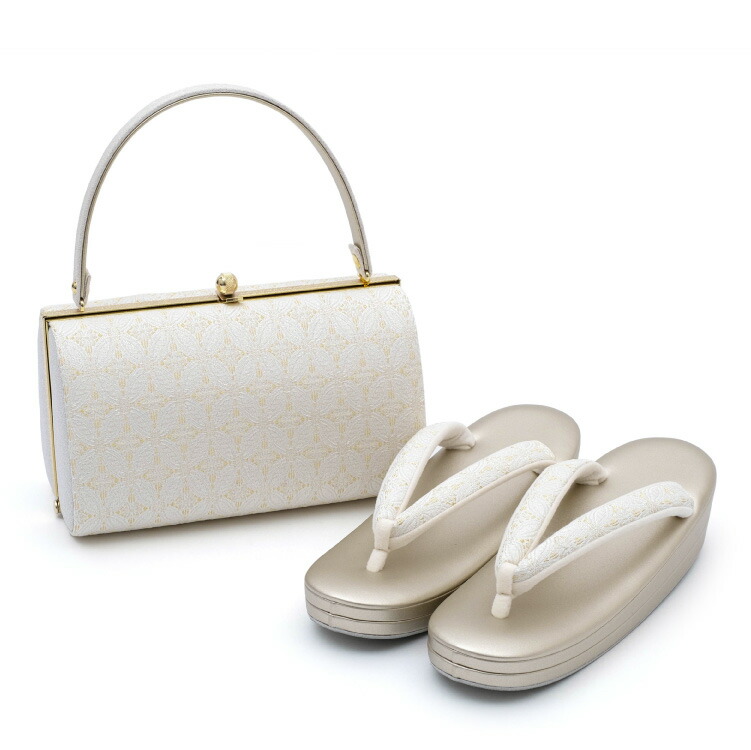 楽天市場】草履バッグ セット 井登美 Lサイズ 金 ゴールド 日本製 高級