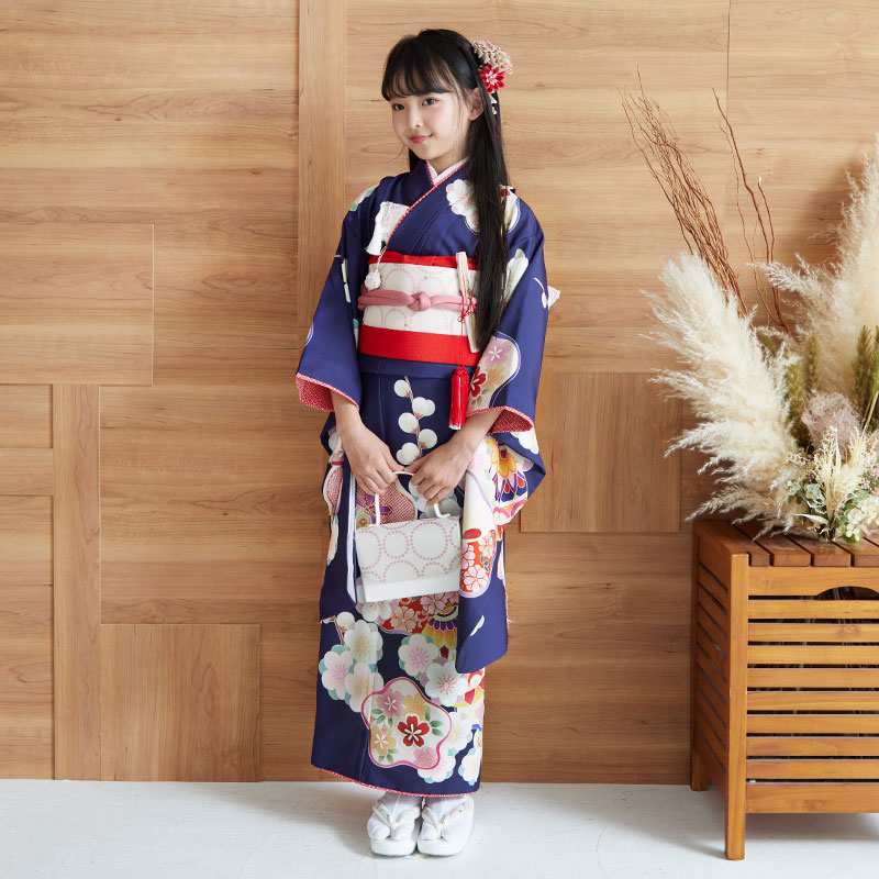 楽天市場】【レンタル】753 七五三 着物 7歳 フルセット 女の子