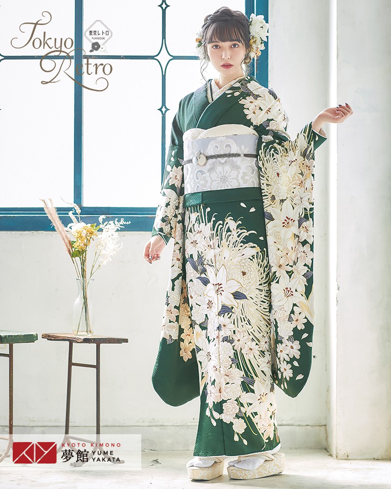 楽天市場】成人式早割クーポン10％オフ【振袖 レンタル】RS2039 正絹