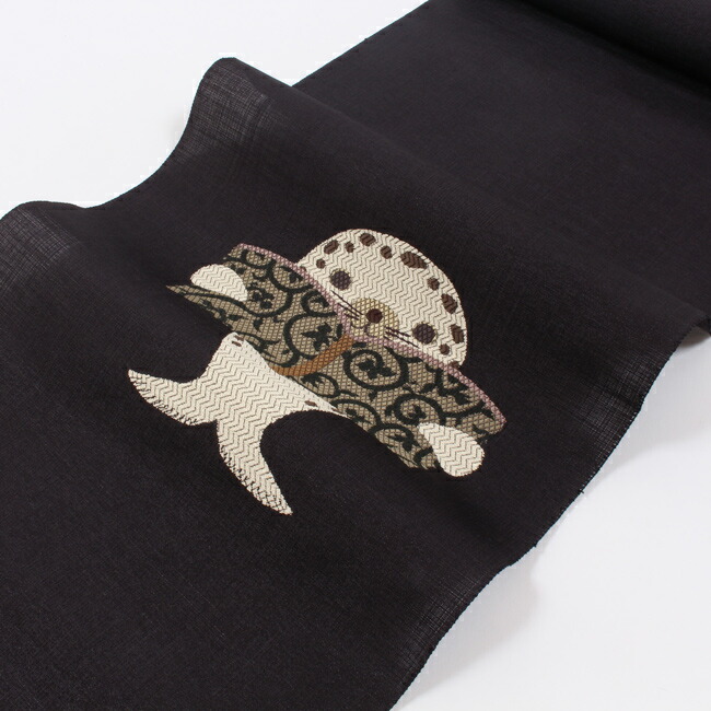 未使用 お仕立て上り】 正絹 お太鼓柄 総刺繍 金通し オリエンタル更紗