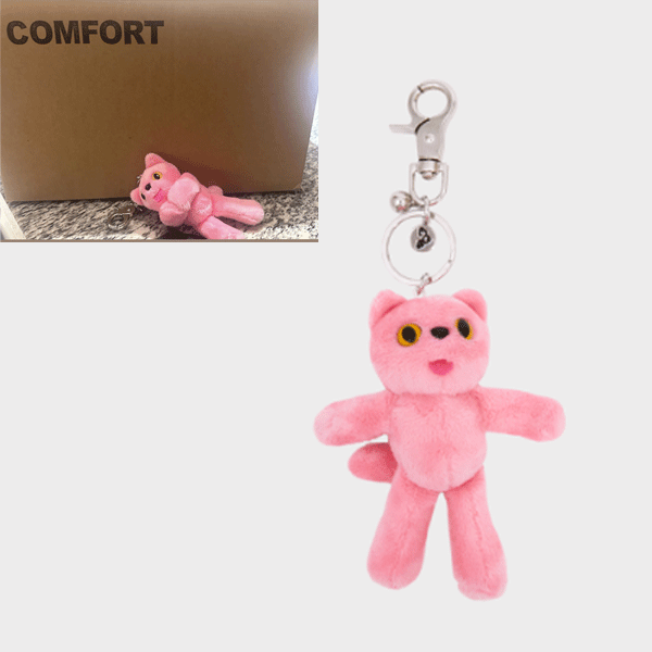 楽天市場】【BTS テテ着用】COMFORT PIYONG Key Ring Cotton Candy