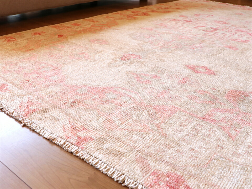 楽天市場】ヴィンテージラグ/トルコじゅうたん215×135cmアヴァノス