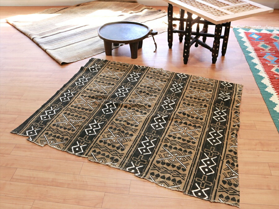 楽天市場】アフリカ 泥染め布・マリ/ボゴラン Mud Cloth Mali, Bogolan
