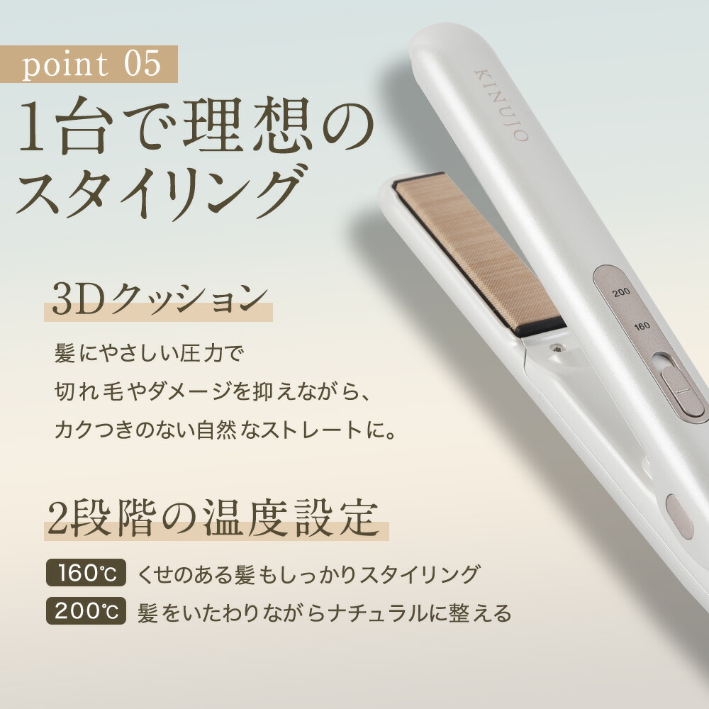 楽天市場】【公式】KINUJO 海外対応 ミニアイロン ドゥー MINI IRON