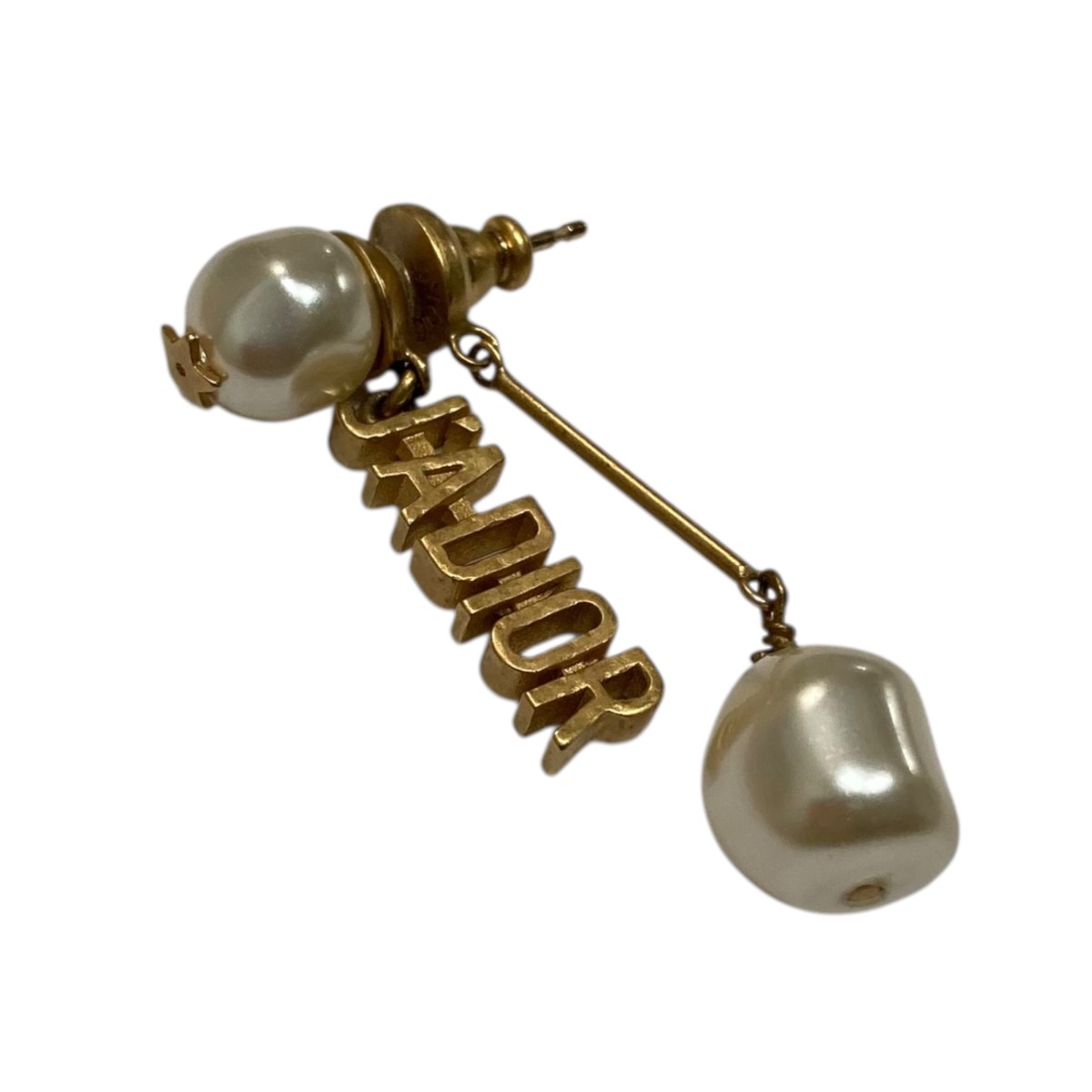 楽天市場】【中古】Christian DiorJ'ADIOR ピアス 片耳 ゴールド