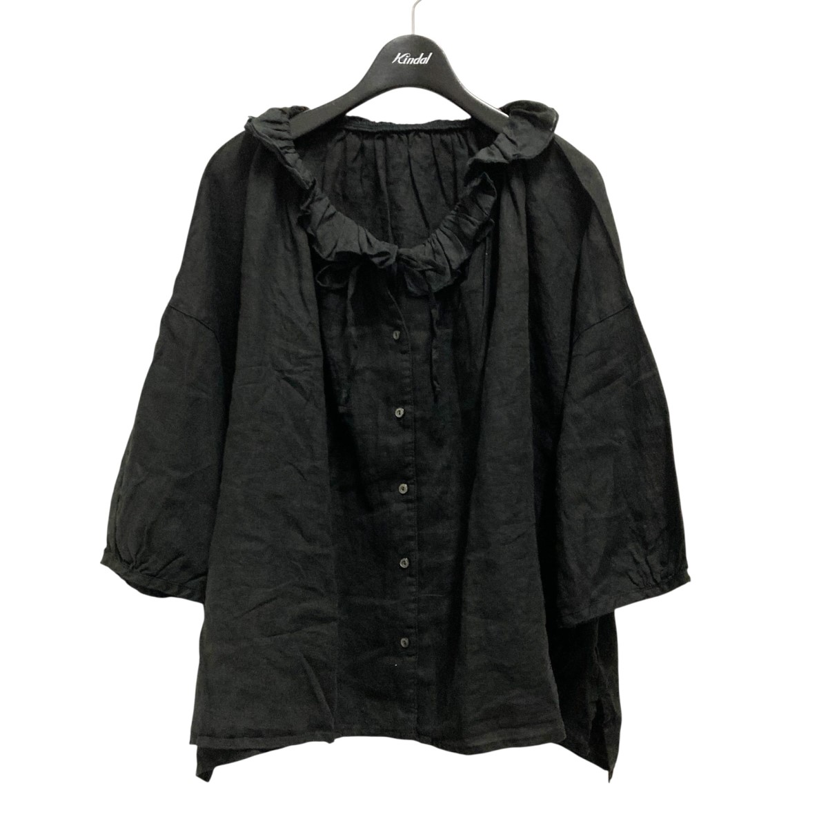 楽天市場】nest robe リネンスタンドフリルブラウスの通販