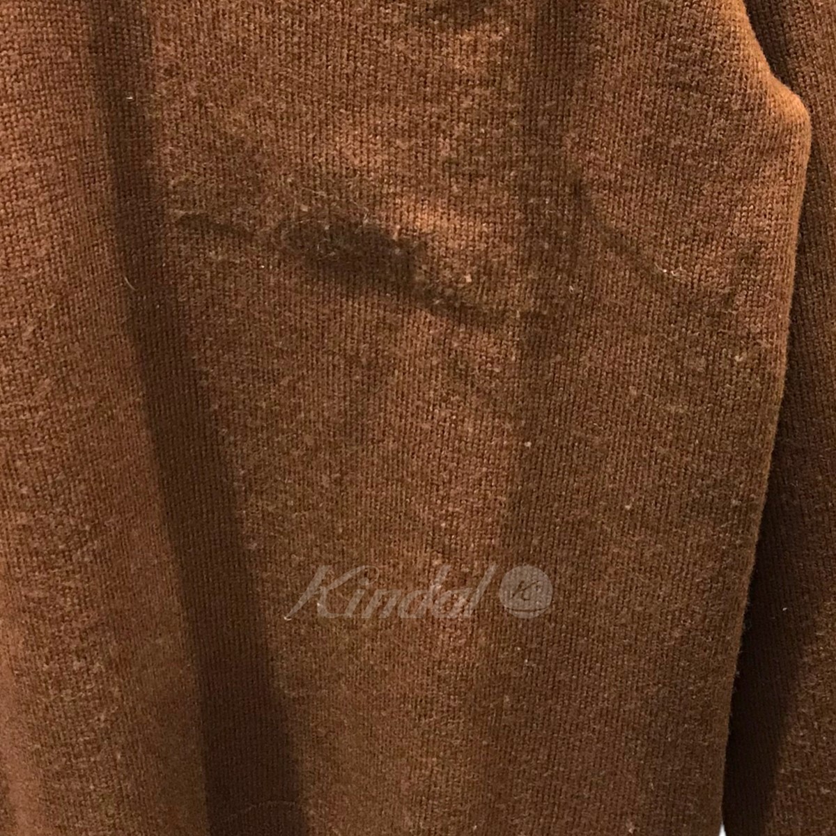 楽天市場】【中古】MHL．ハーフジップニットセーター DRY WOOL LINEN