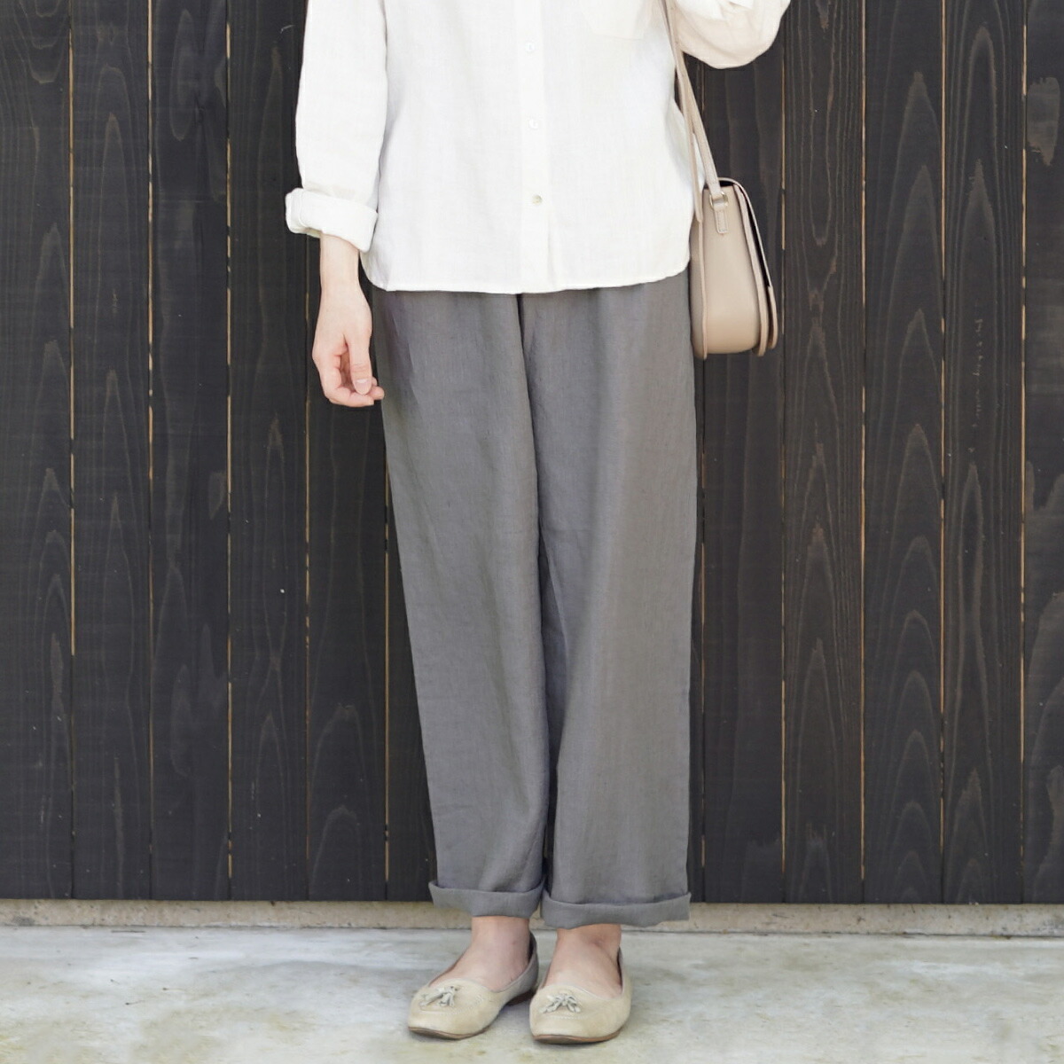 楽天市場】fog linen work フォグリネンワーク オワーズ リネン パンツ