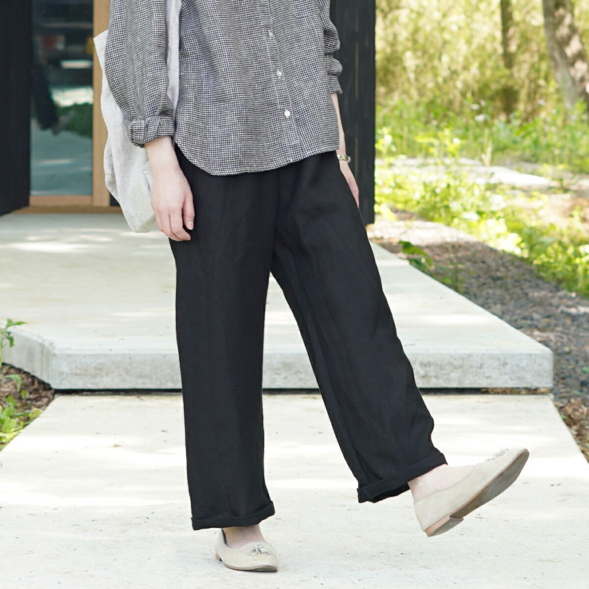 楽天市場】fog linen work フォグリネンワーク オワーズ リネン パンツ