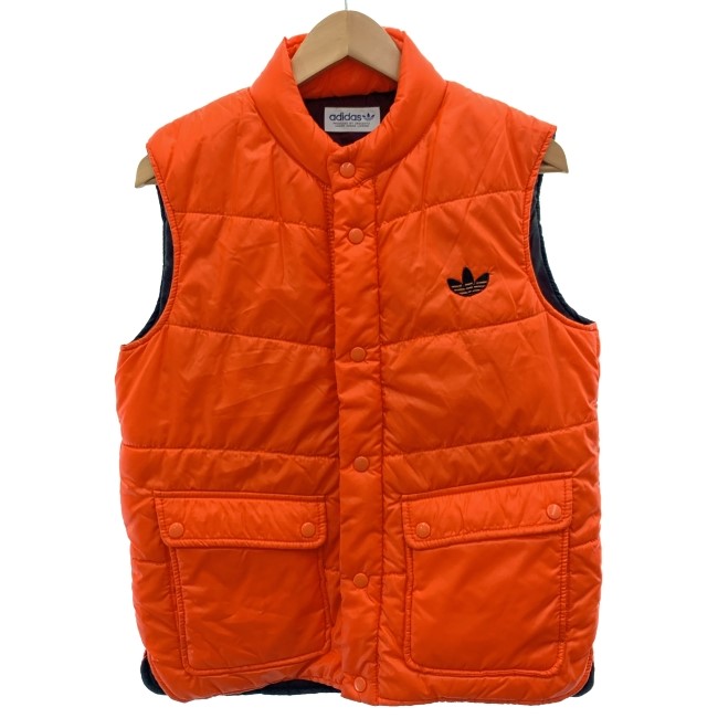 楽天市場】adidas ダウン ベスト（カラーオレンジ）の通販