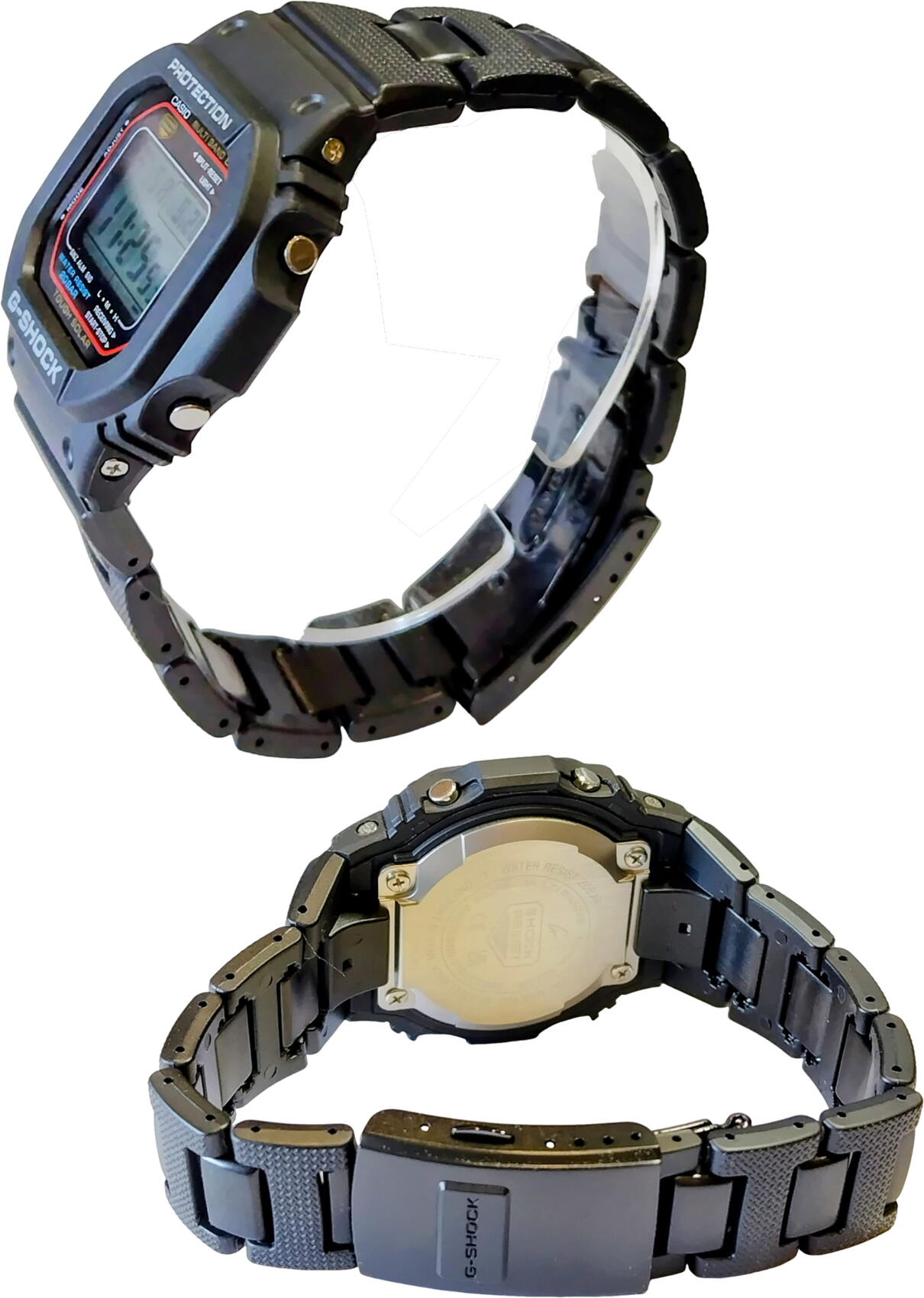 楽天市場】メタルコアバンド装着のGW-M5610U-1JFカスタムモデル【電波