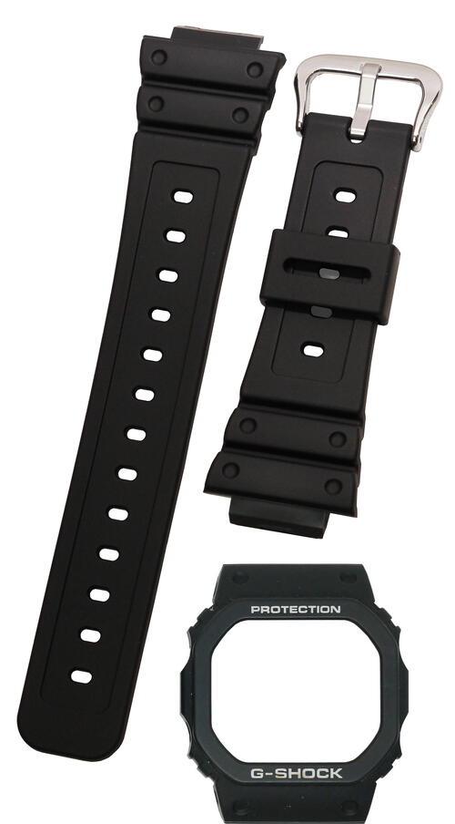 楽天市場】カシオ [CASIO][新品] G-5600E,G-5600UE用ベゼル＋バンド