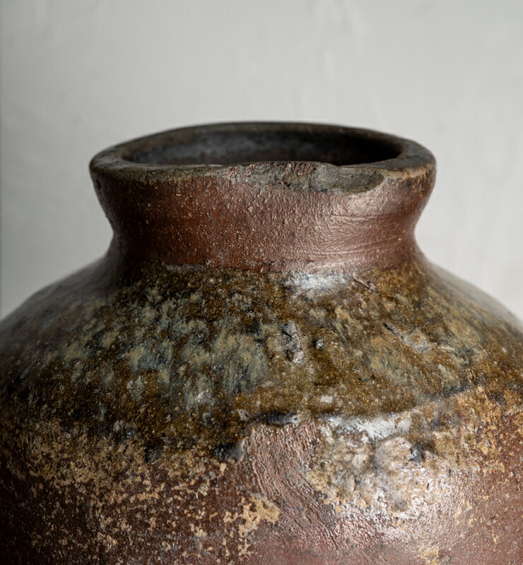 m*o様 常滑焼 灰釉 自然釉 壺 不識壺 お歯黒壺 花生 古常滑 六古窯