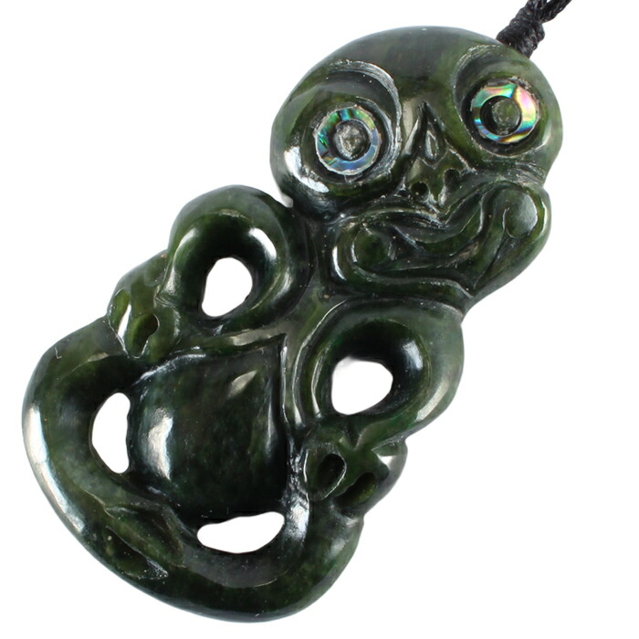 楽天市場】ニュージーランド グリーンストーン マオリカービング