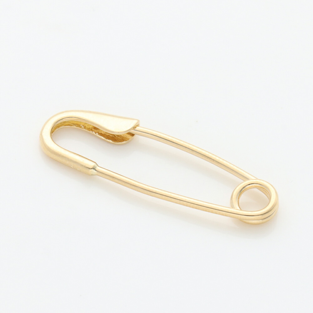 楽天市場】【5の付く日PT5倍+10%オフCP!】安全ピン 1個売り K18