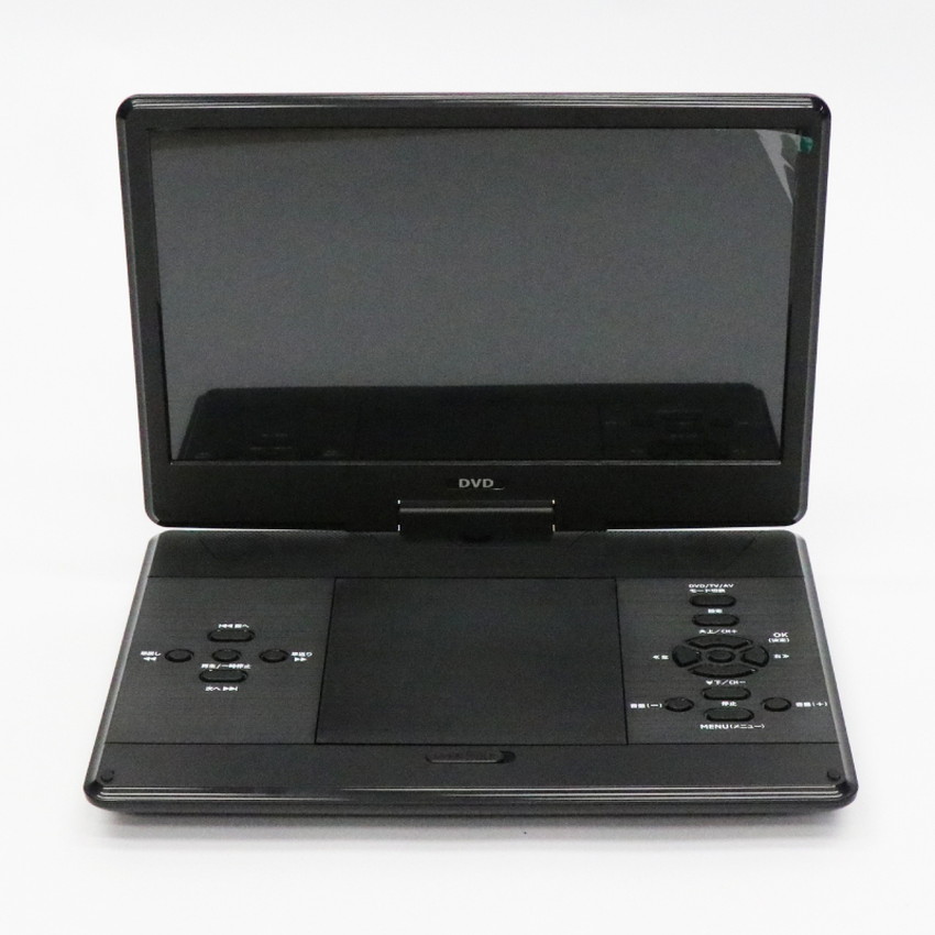 楽天市場】14インチ ポータブルDVDプレーヤー 録画機能付き フルセグ
