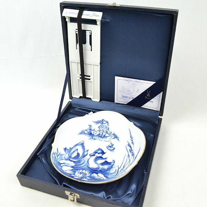 楽天市場】Meissen マイセン メモリアルプレート 2000 ＜アヒルが