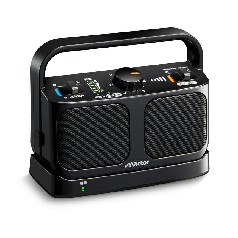 楽天市場】Victor 手元 TV用 スピーカー みみ楽 SP-A900 | TV音声
