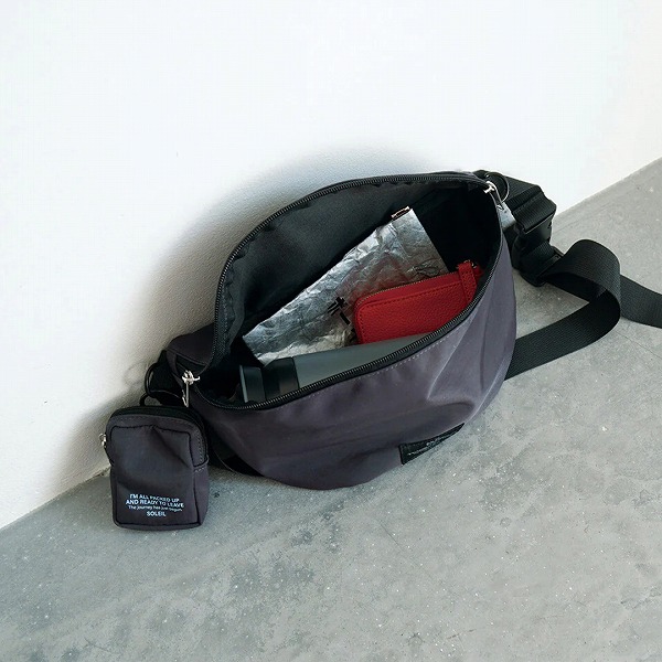 楽天市場】SOLEIL (ソレイユ) パル ボディバッグ ブラウンオーカー