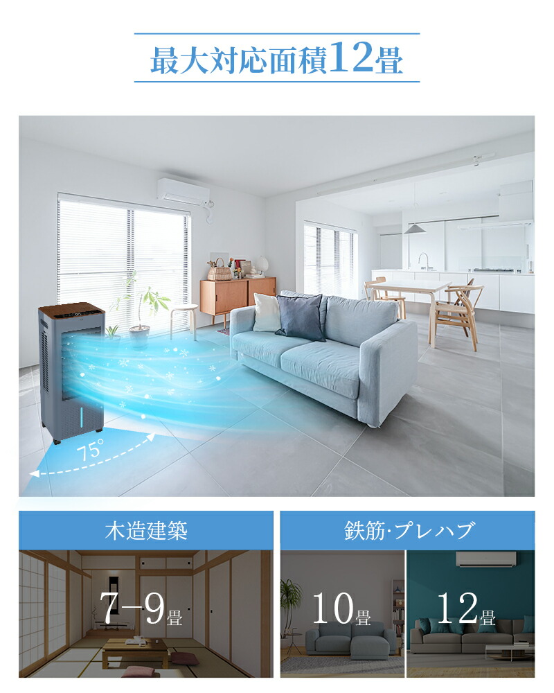 楽天市場】☆楽天1位 冷風機 冷風扇 扇風機 強力 省エネ -18℃強力冷風