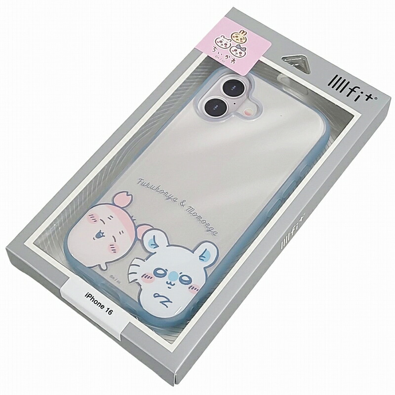 楽天市場】iPhone 16 ちいかわ モモンガ＆古本屋 ケース IIIIfit Clear