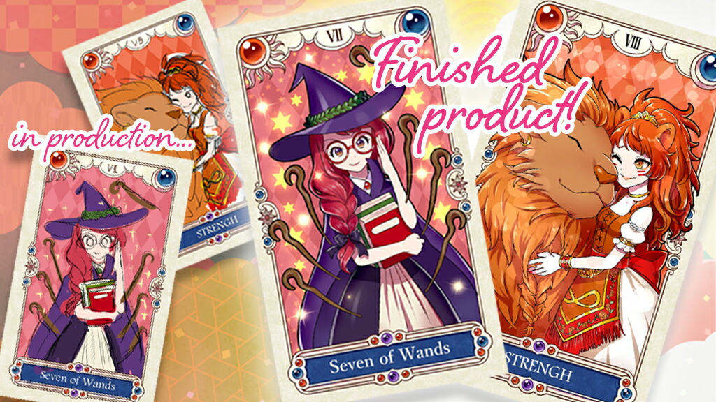 楽天市場】ジャパニーズ アニメ タロット JAPANISE ANIME TAROT LUNA