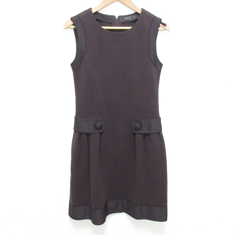 楽天市場】FOXEY（カラーブラウン）（ワンピース｜レディース
