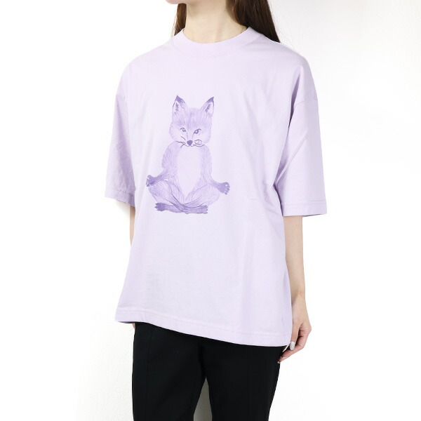 楽天市場】Maison Kitsune メゾンキツネ Tシャツ Yoga Fox T-Shirts