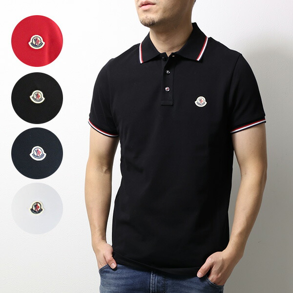 楽天市場】MONCLER モンクレール Polo Shirt ポロシャツ 半袖 アイコン