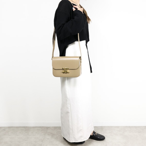 楽天市場】CELINE セリーヌ CLASSIQUE TRIOMPHE Shoulder Bag