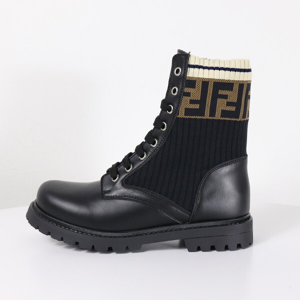 楽天市場】FENDI フェンディ FENDI KIDS TRONCHETTO SHORT BOOTS