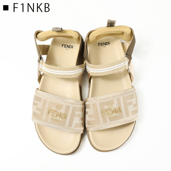 楽天市場】大人もOK！ FENDI フェンディ FENDI KIDS FF LOGO SANDALS