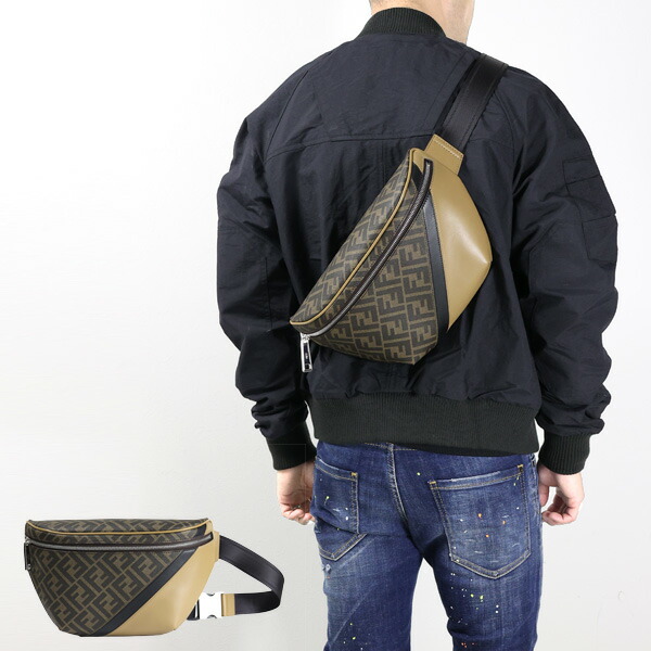 楽天市場】FENDI フェンディ Belt Bag ベルトバッグ クロスボディ