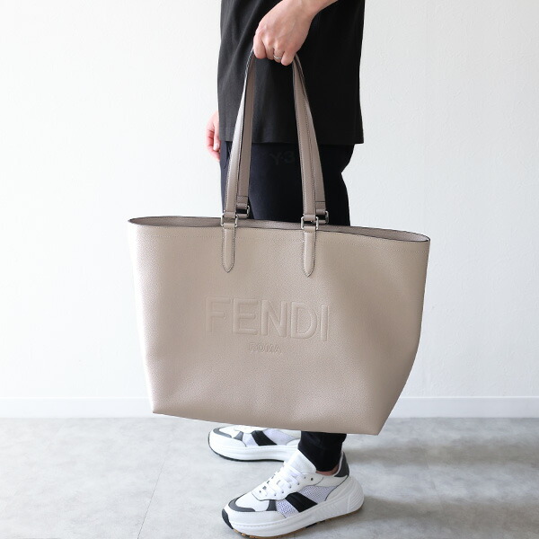 楽天市場】FENDI フェンディ FENDI ROMA Leather Tote Bag トート