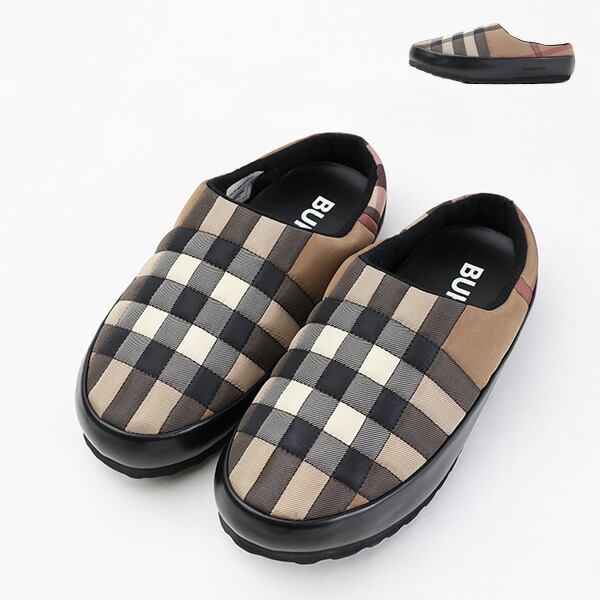 楽天市場】Burberry バーバリー Slip on shose スリッパ サンダル