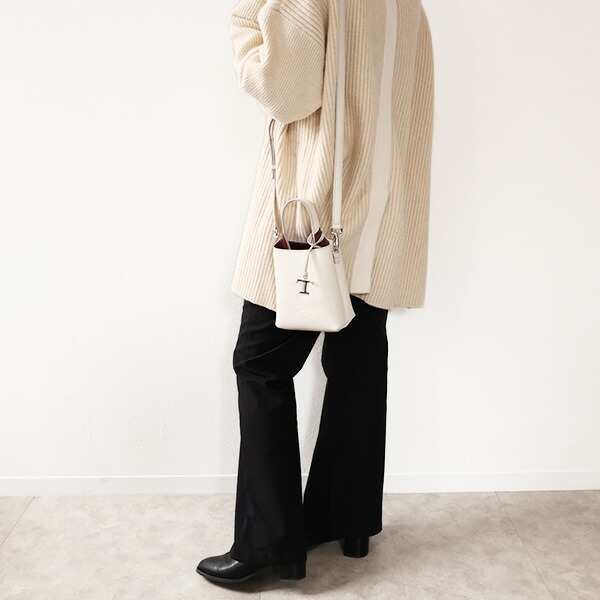 楽天市場】TOD'S トッズ Micro T Timeless Shoulder Bag マイクロ T