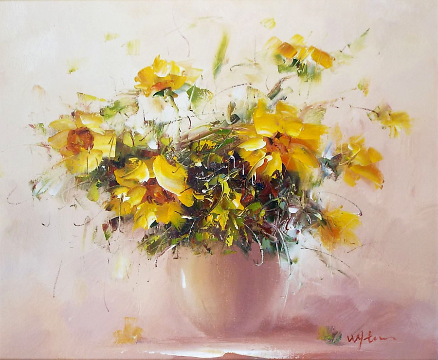 楽天市場】花の絵 絵画 油絵 アートパネル開業祝い 開院祝い「素敵な花