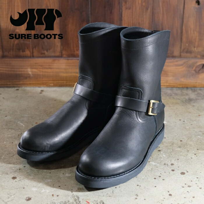 楽天市場】SURE BOOTS シュアブーツ【GRIDLEY】≪OIL BLK/COW