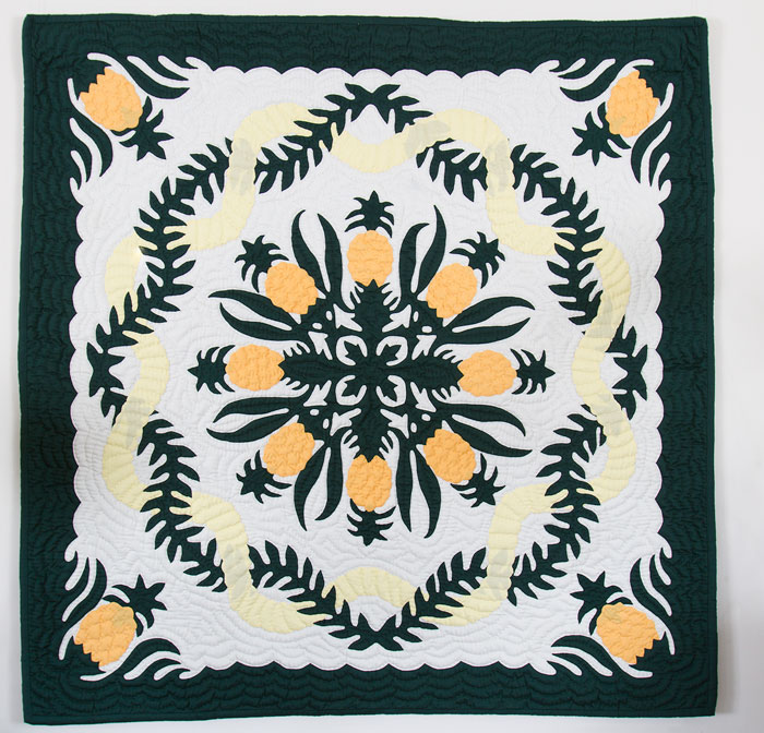 楽天市場】ハワイアンキルト タペストリー 本格手縫い 壁掛け