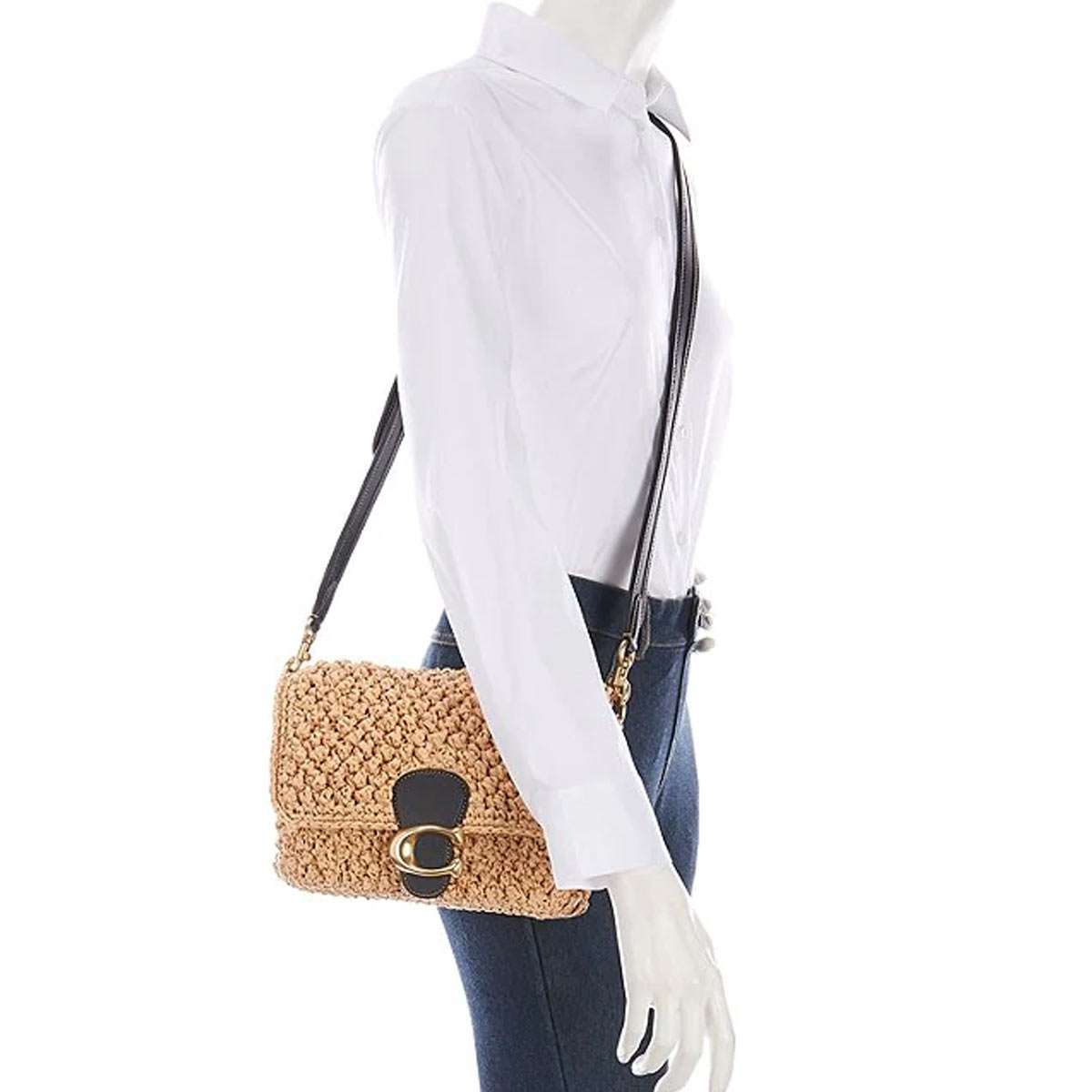 楽天市場】コーチ かごバッグ ショルダー 内袋 籠バッグ カゴバッグ